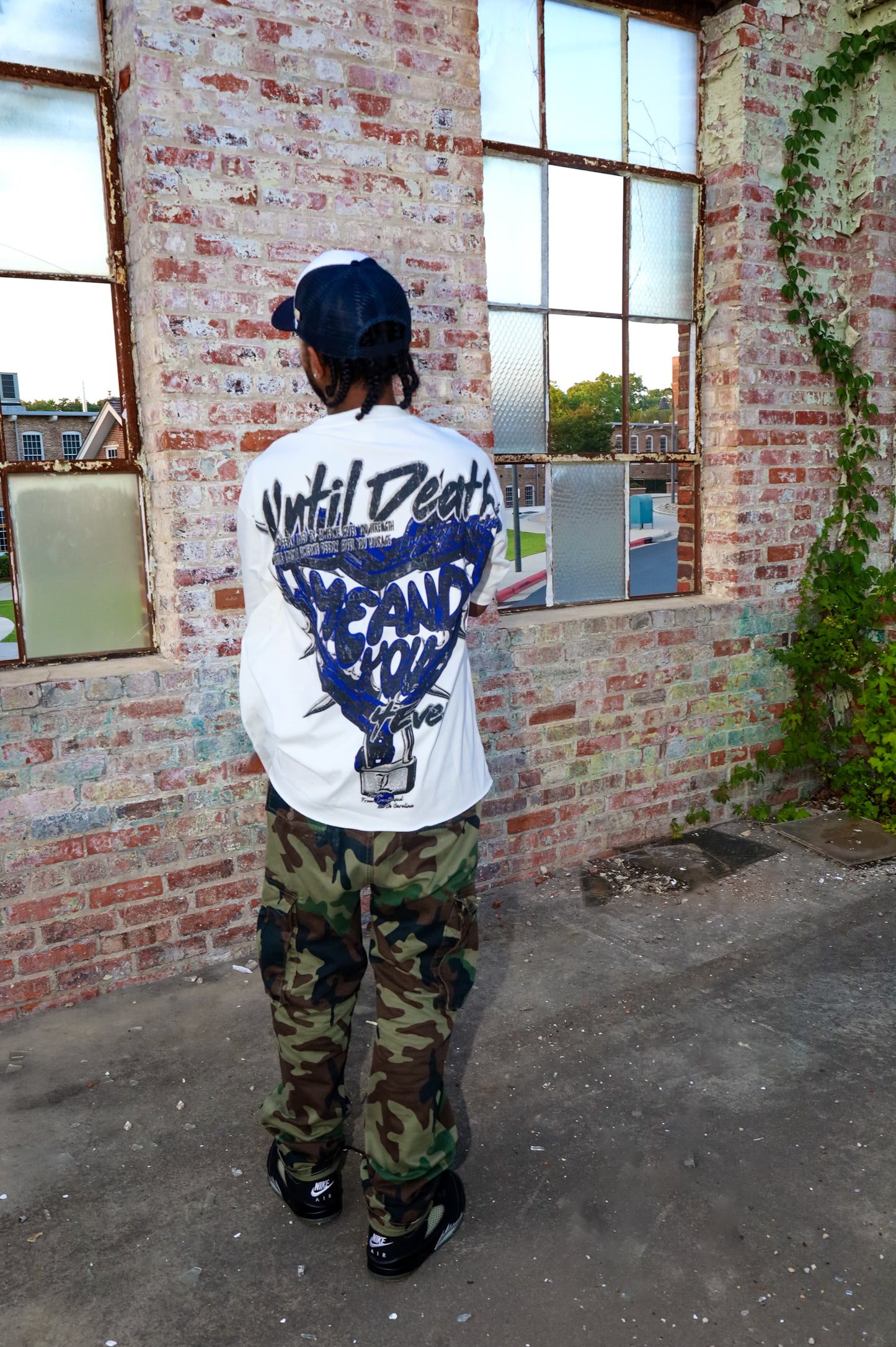 Space Blue 4EVER Oversized Tee