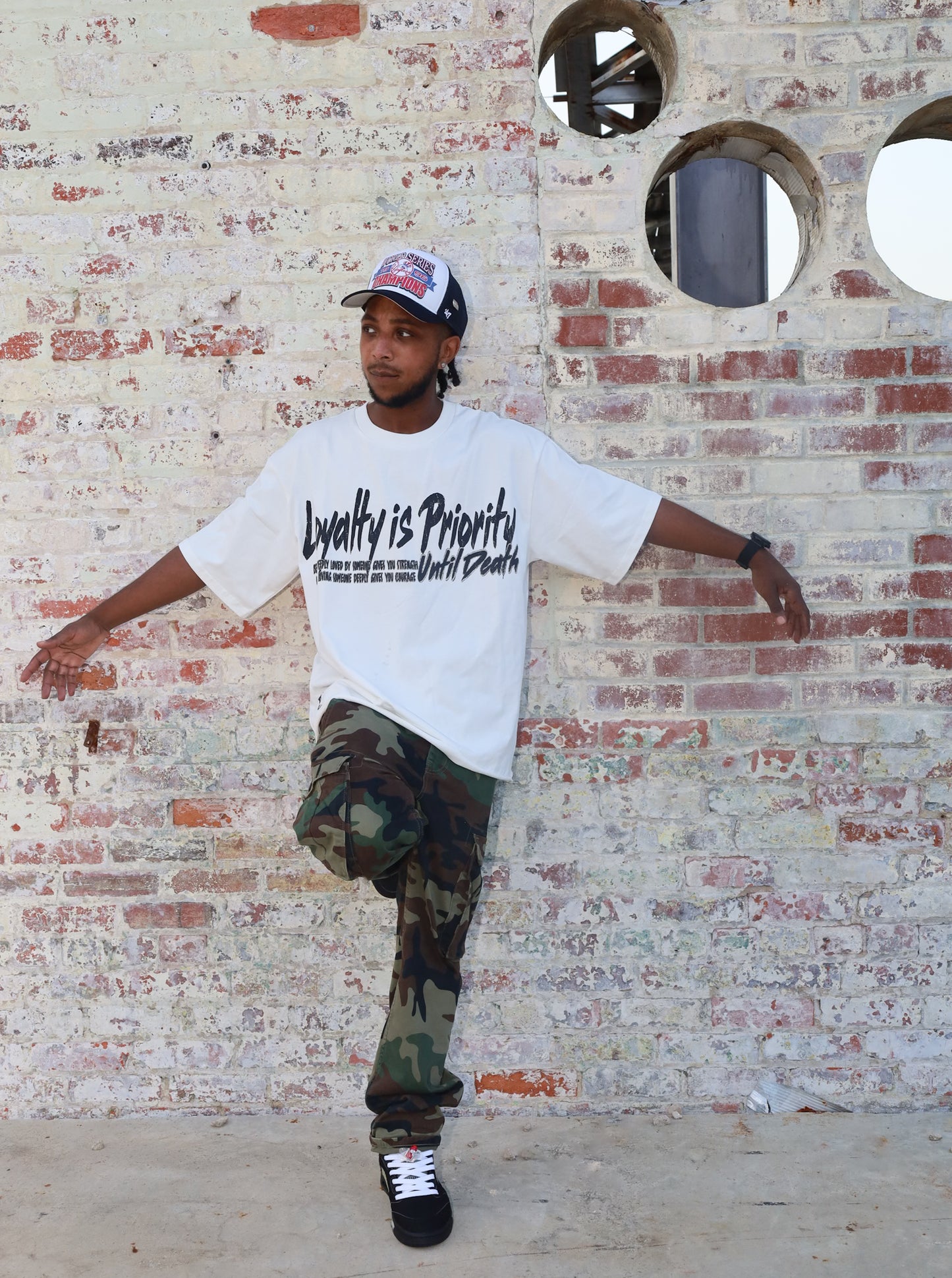 Space Blue 4EVER Oversized Tee