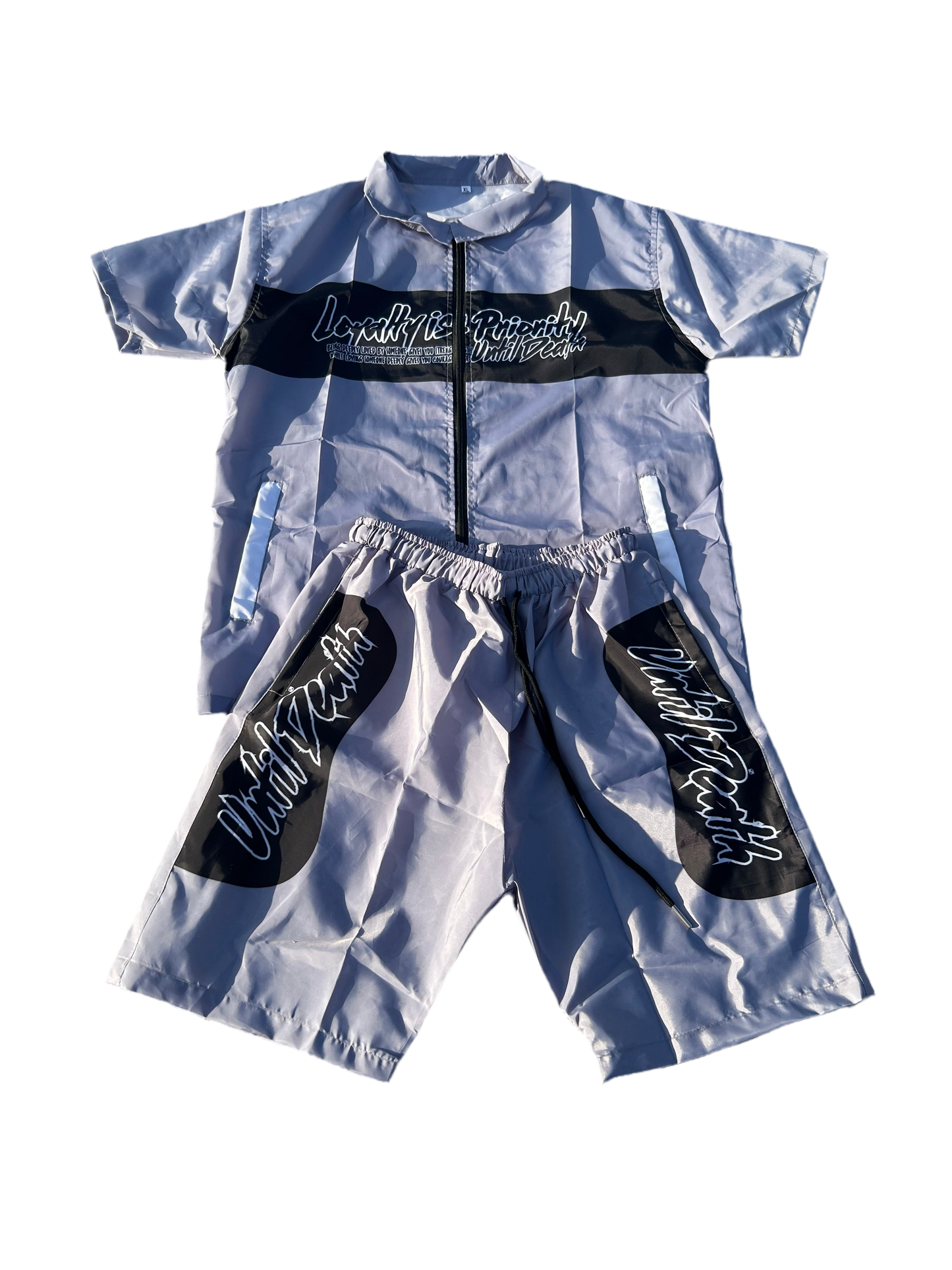 Stealth Grey 4EVER Windbreaker Set